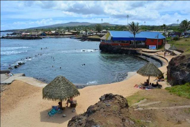 Cabanas Kitai Hanga Roa Buitenkant foto